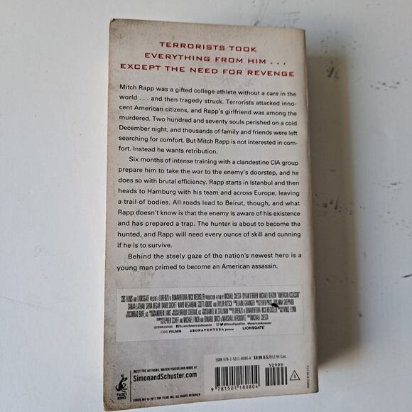 Lot of 3 Vince Flynn Books American Assassin Kill Shot Transfer Of Power - Picture 7 of 16